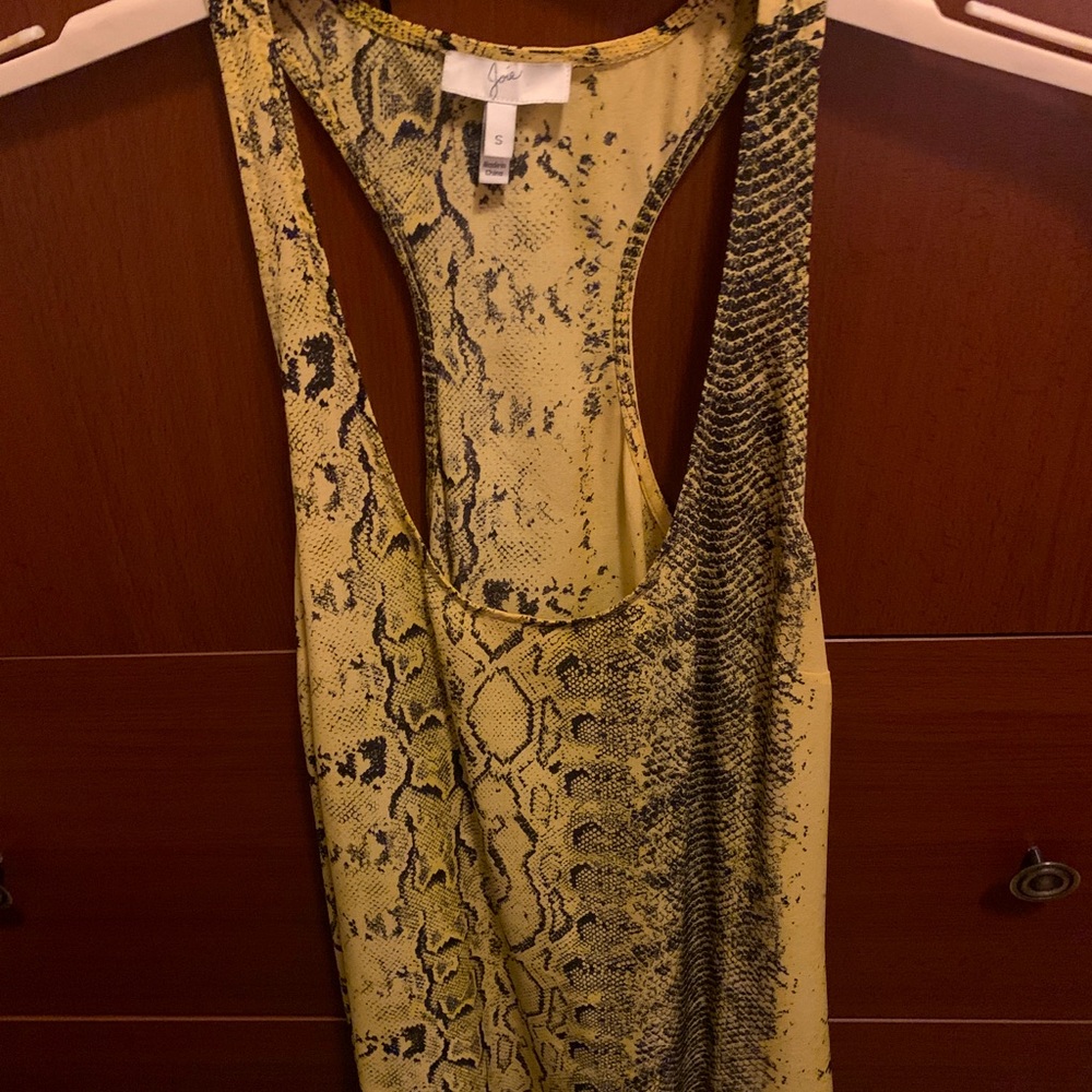 Joie snakeskin tank, small